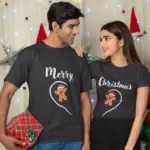 Couple Merry Christmas T-shirt