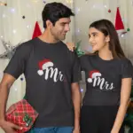 Couple Mr. & Mrs. Christmas T-shirt