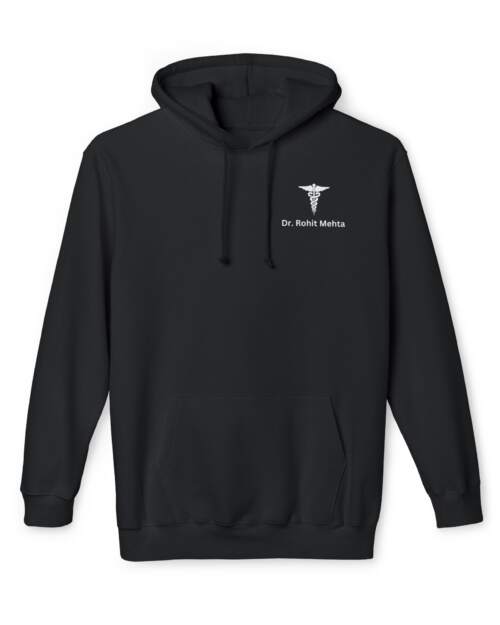 Personalized Medical Symbol Doctor Unisex Hoodie (Printed)