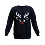 Couple Christmas Reindeer Unisex Sweatshirt